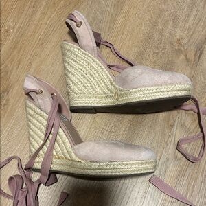 Steve Madden Blush Espadrille Wedges